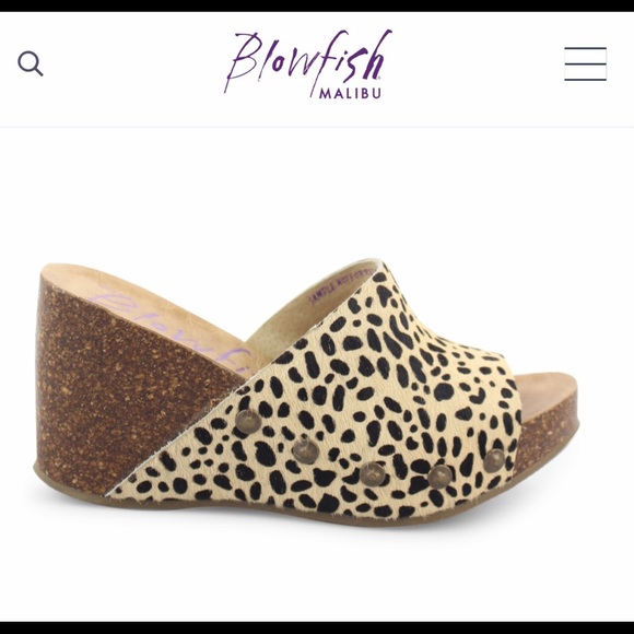 Leopard wedges - Picture 5 of 5